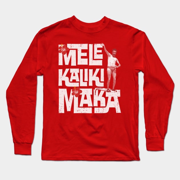 Mele Kalikimaka - Cousin Eddie Long Sleeve T-Shirt by Bigfinz